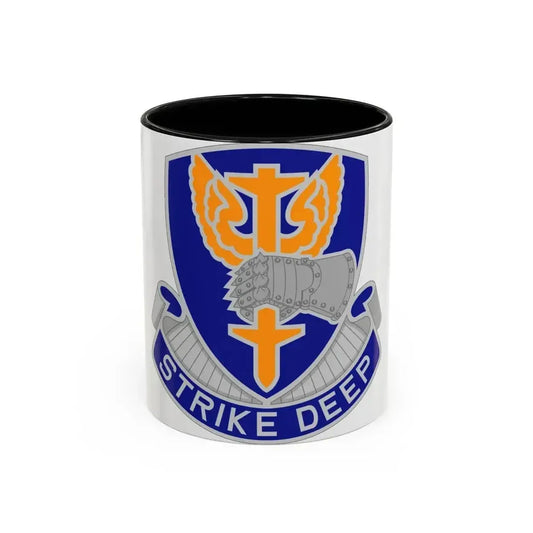 309 Aviation Battalion 2 (U.S. Army) Accent Coffee Mug 11oz Black - Go Mug Yourself