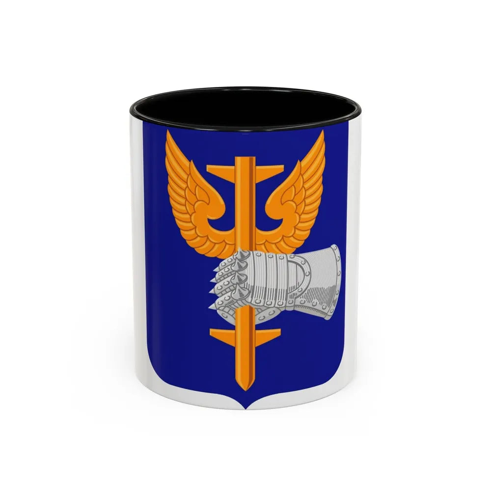 309 Aviation Battalion (U.S. Army) Accent Coffee Mug-11oz-Black-Go Mug Yourself