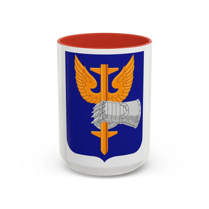 309 Aviation Battalion (U.S. Army) Accent Coffee Mug-15oz-Red-Go Mug Yourself