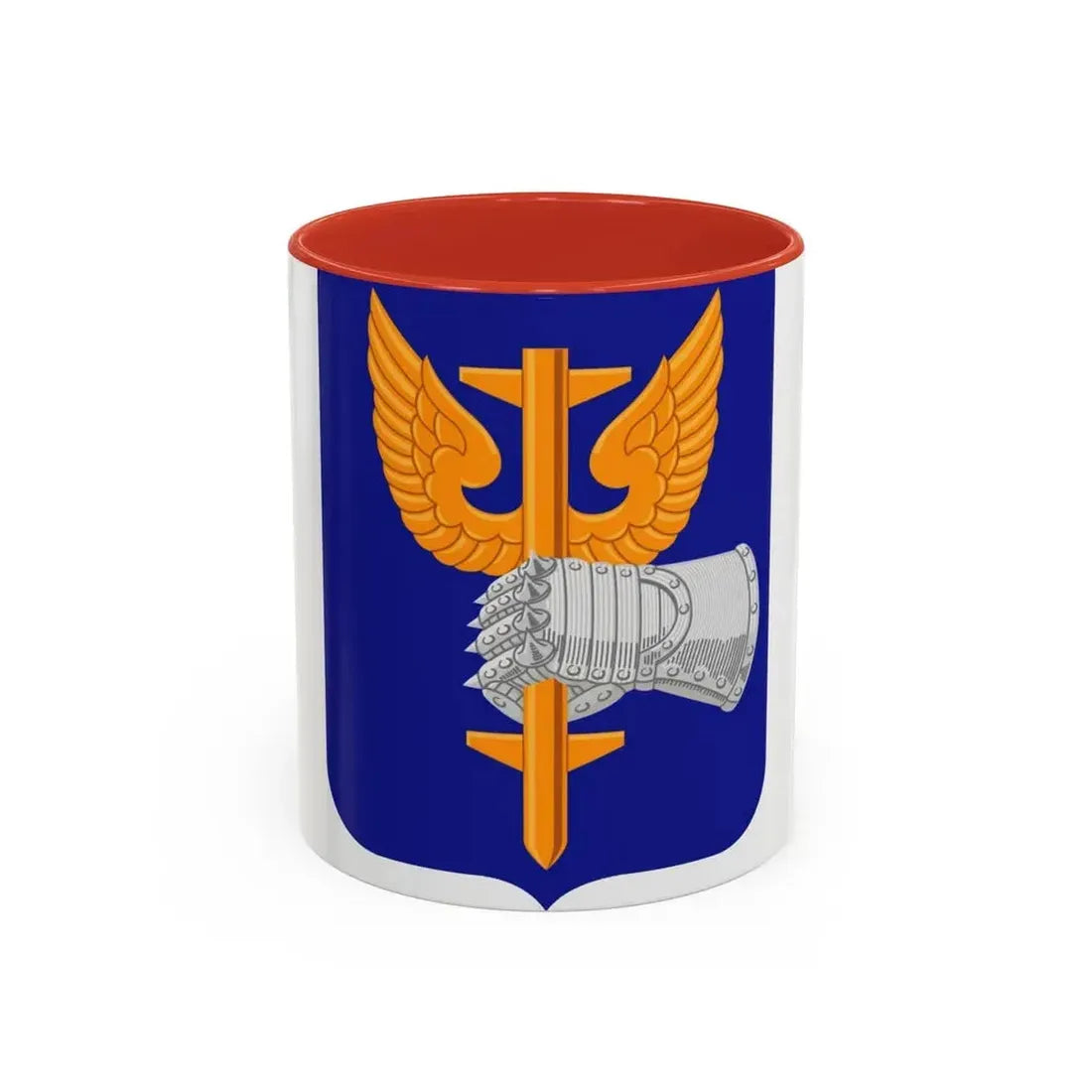 309 Aviation Battalion (U.S. Army) Accent Coffee Mug 11oz Red - Go Mug Yourself