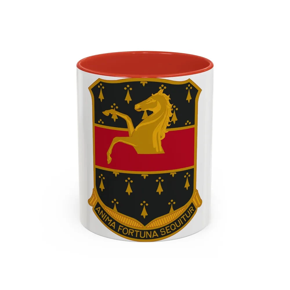 309 Cavalry Regiment (U.S. Army) Accent Coffee Mug-11oz-Red-Go Mug Yourself