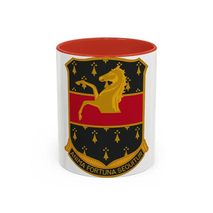 309 Cavalry Regiment (U.S. Army) Accent Coffee Mug 11oz Red - Go Mug Yourself