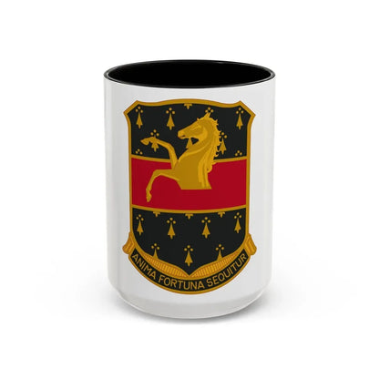 309 Cavalry Regiment (U.S. Army) Accent Coffee Mug 15oz Black - Go Mug Yourself