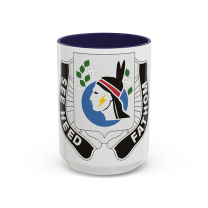 635 Military Intelligence Battalion (U.S. Army) Accent Coffee Mug