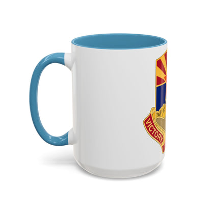 Tasse à café décorative du groupe de soutien régional 198 (armée américaine)