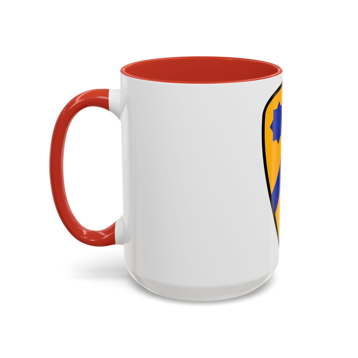 US 2nd Cavalry Division (U.S. Army) Accent Coffee Mug