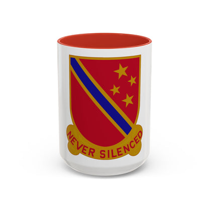 636th Field Artillery Battalion (U.S. Army) Accent Coffee Mug