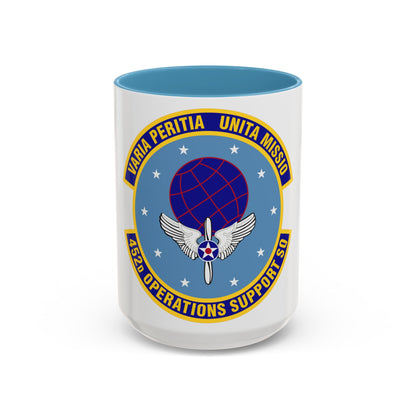 452d Operations Support Squadron (U.S. Air Force) Accent Coffee Mug