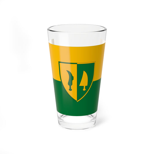 Flag of Balatonederics (Hungary) Pint Glass 16oz