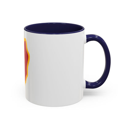 25th Infantry Division shoulder sleeve insignia (U.S. Army) Accent Coffee Mug