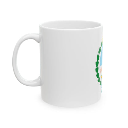 Coat of Arms Mendoza Argentina - White Coffee Mug