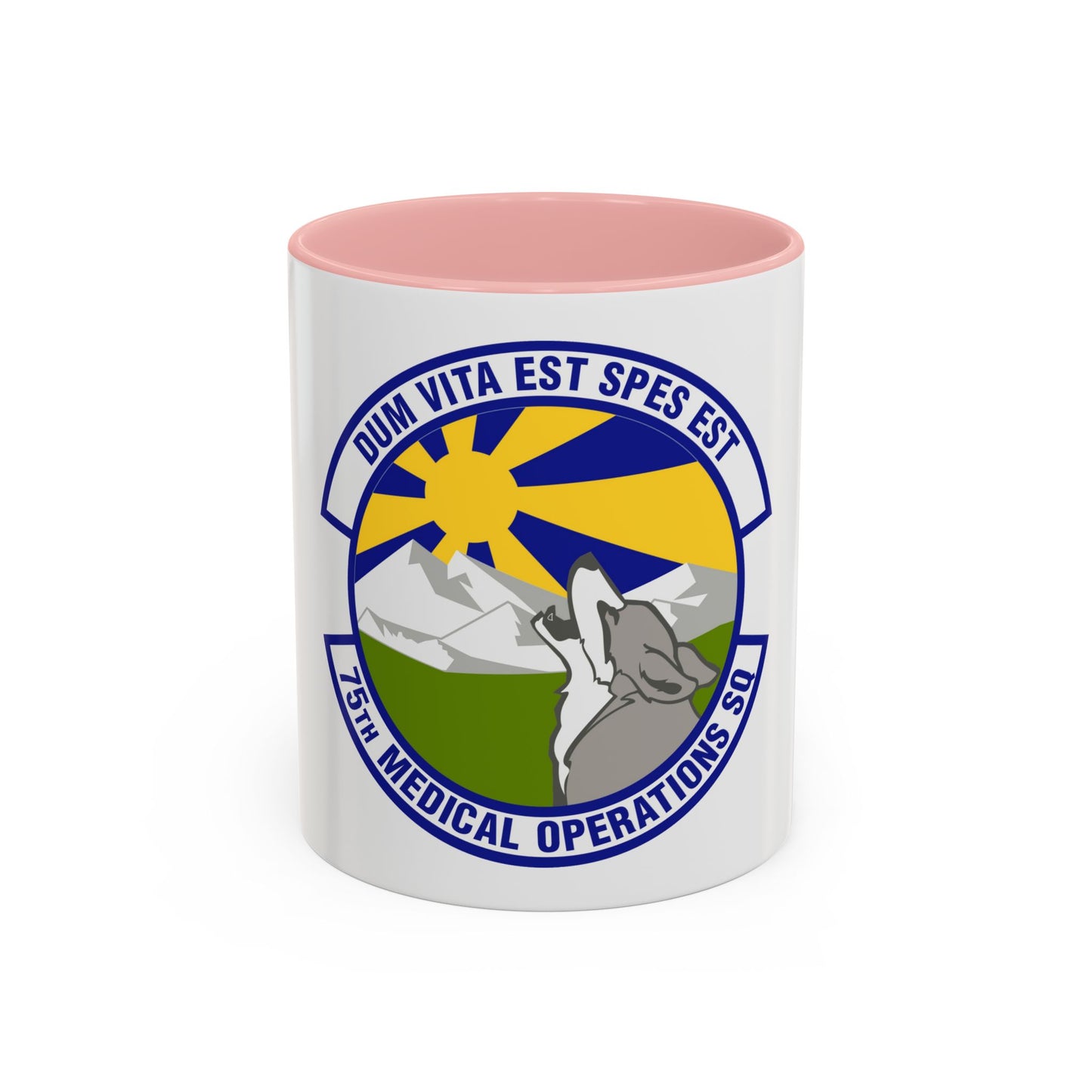 75th Medical Operations Squadron (U.S. Air Force) Accent Coffee Mug