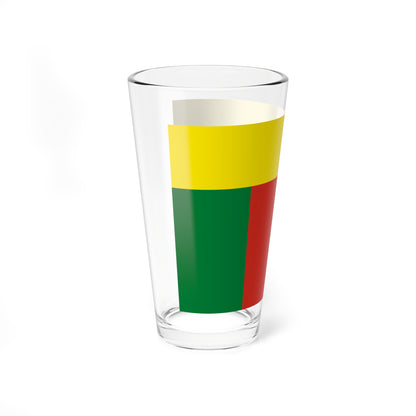 Lesser Flag of Bolivia 1826-1831 (Bolivia) Pint Glass 16oz