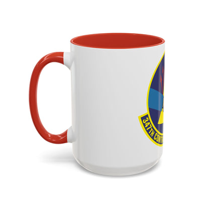 347th Contracting Squadron (U.S. Air Force) Accent Coffee Mug