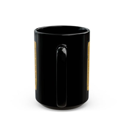 A Dead Rebel Soldier, As He Lay In The Trenches Of  Fort Hell (U.S. Civil War) Black Coffee Mug