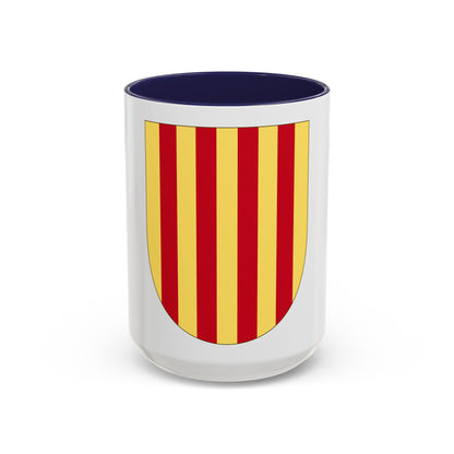 Arms of the Former Crown of Aragon - Accent Coffee Mug