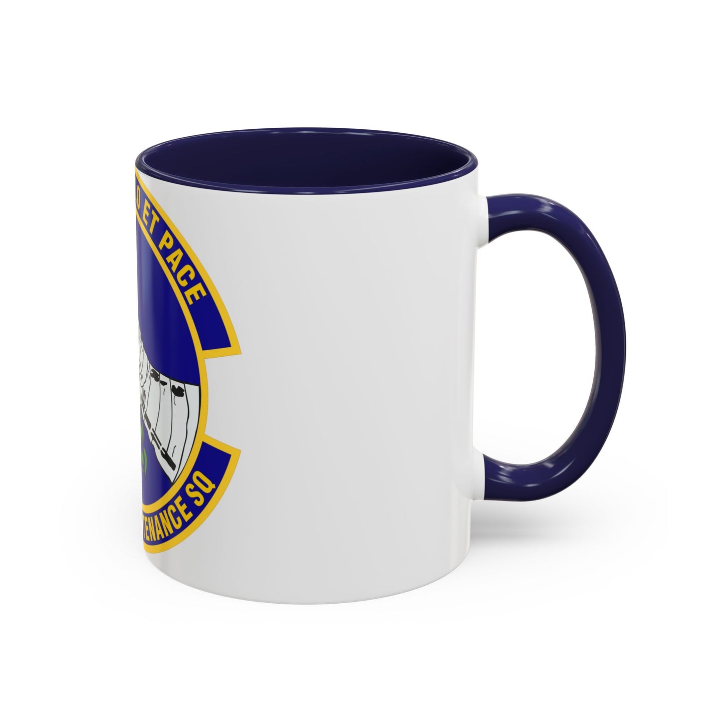 455th Expeditionary Maintenance Squadron (U.S. Air Force) Accent Coffee Mug