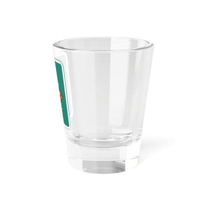 MUTCD-CA S32-2 (California) (Road Sign) Shot Glass 1.5oz