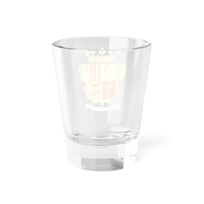 Historical Coat of Arms of French Prince of Andorra (Andorra) (Coat of Arms) Shot Glass 1.5oz