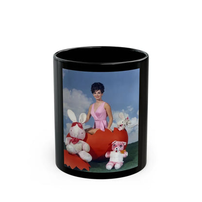 Gila Golan #16 (Vintage Female Icon) Black Coffee Mug-11oz-Go Mug Yourself