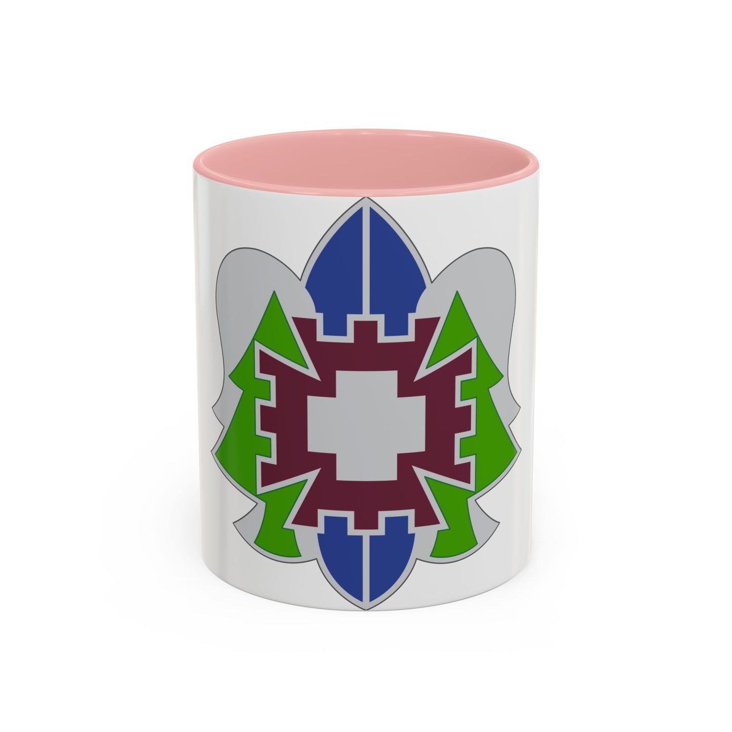 332 Medical Brigade 2 (U.S. Army) Accent Coffee Mug