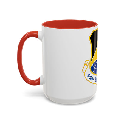 489 Bomb Group AFRC (U.S. Air Force) Accent Coffee Mug