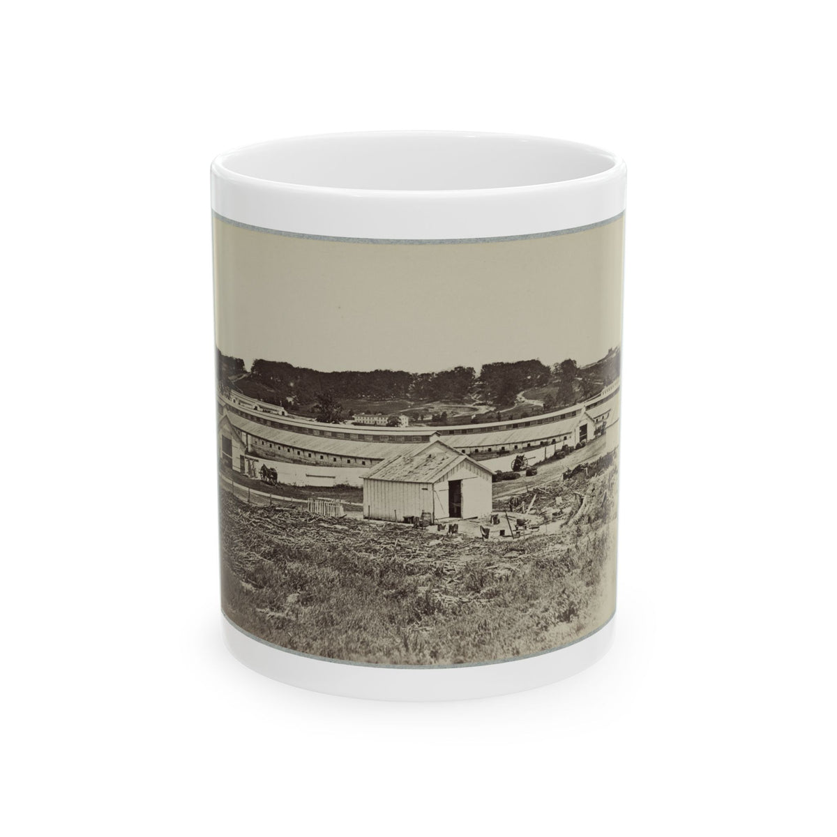 Artillery Depot (Camp Barry) Near Washington, D.C. (U.S. Civil War) White Coffee Mug