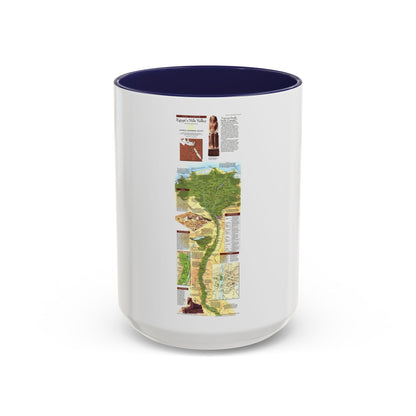 Egypt's Nile Valley- The North (1995) (Map) Accent Coffee Mug