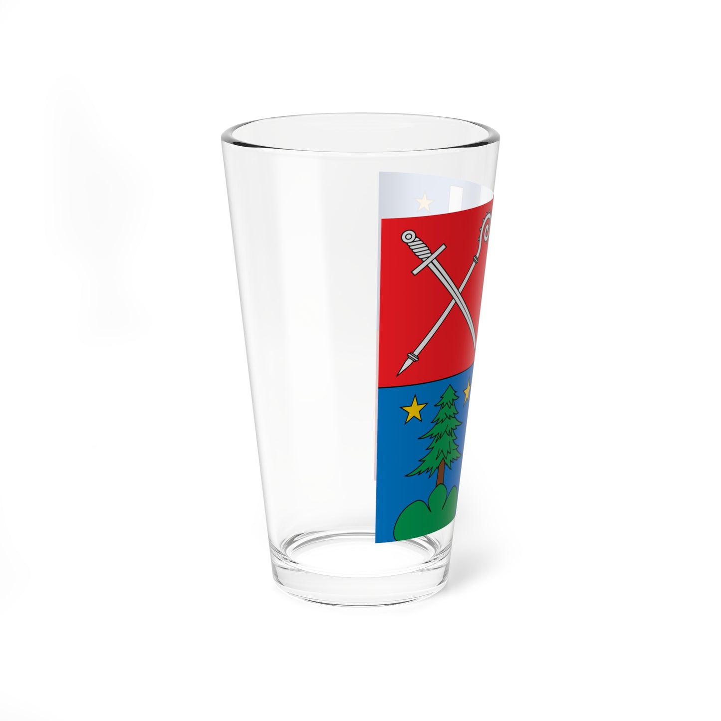 Flag of Henri Schwery (Switzerland) Pint Glass 16oz