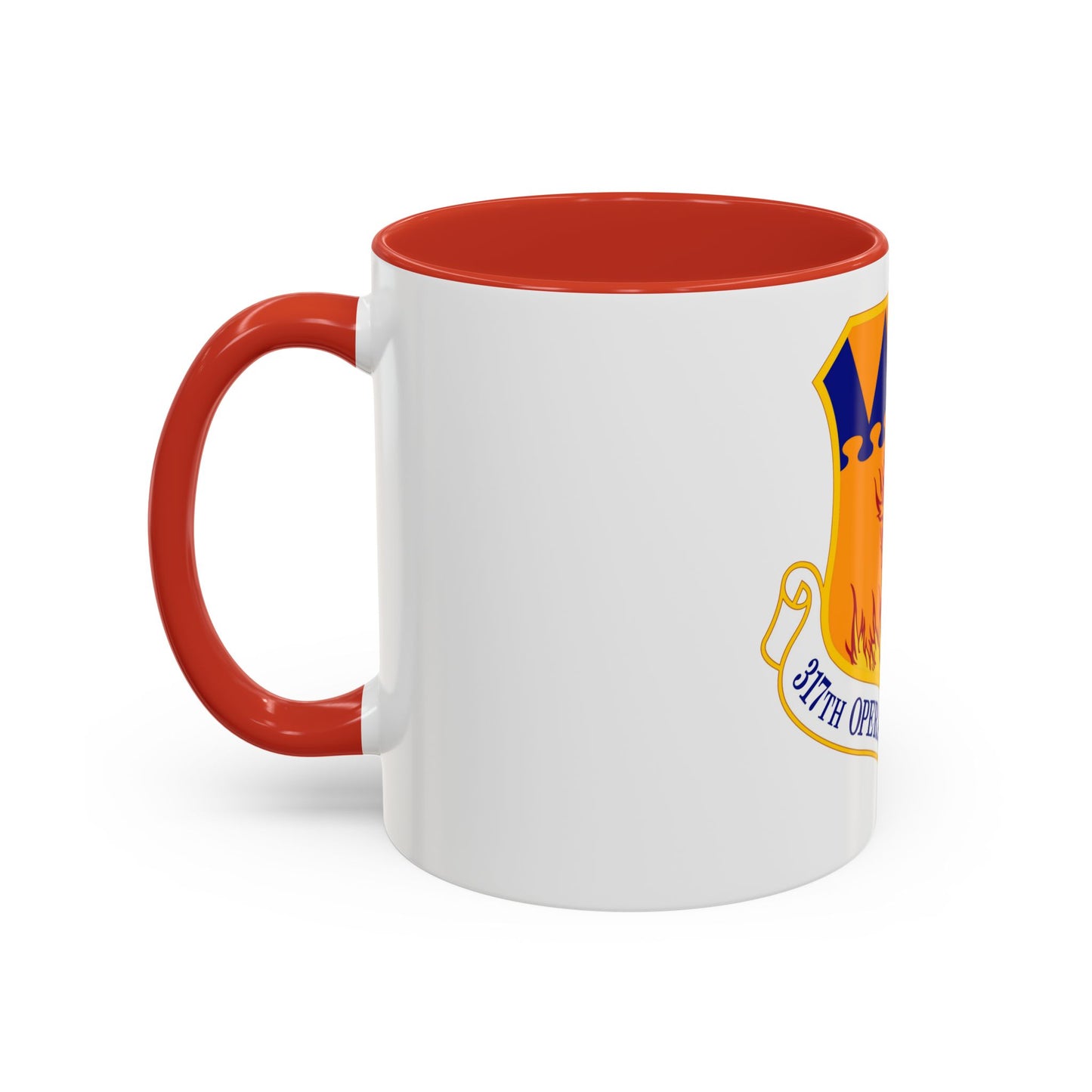 317 Operations Group AMC (U.S. Air Force) Accent Coffee Mug