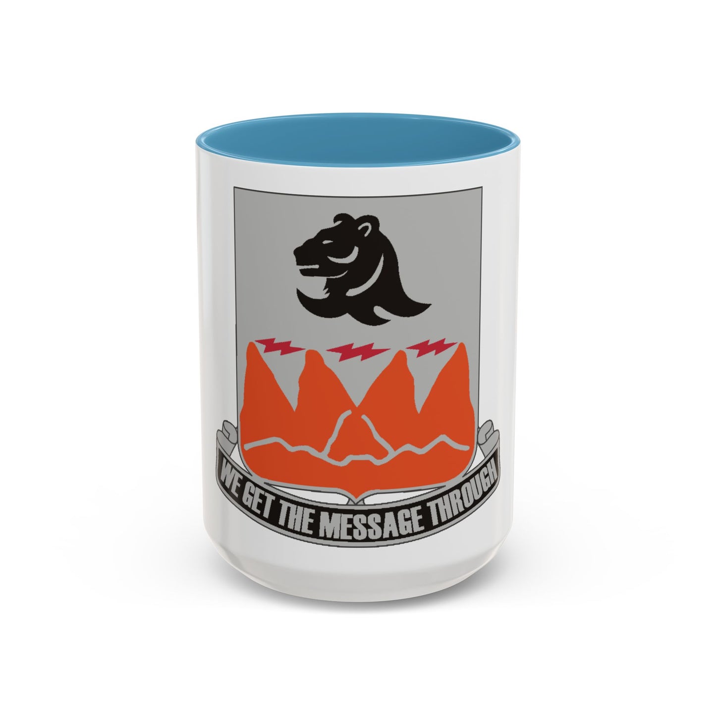 4 Signal Battalion (U.S. Army) Accent Coffee Mug