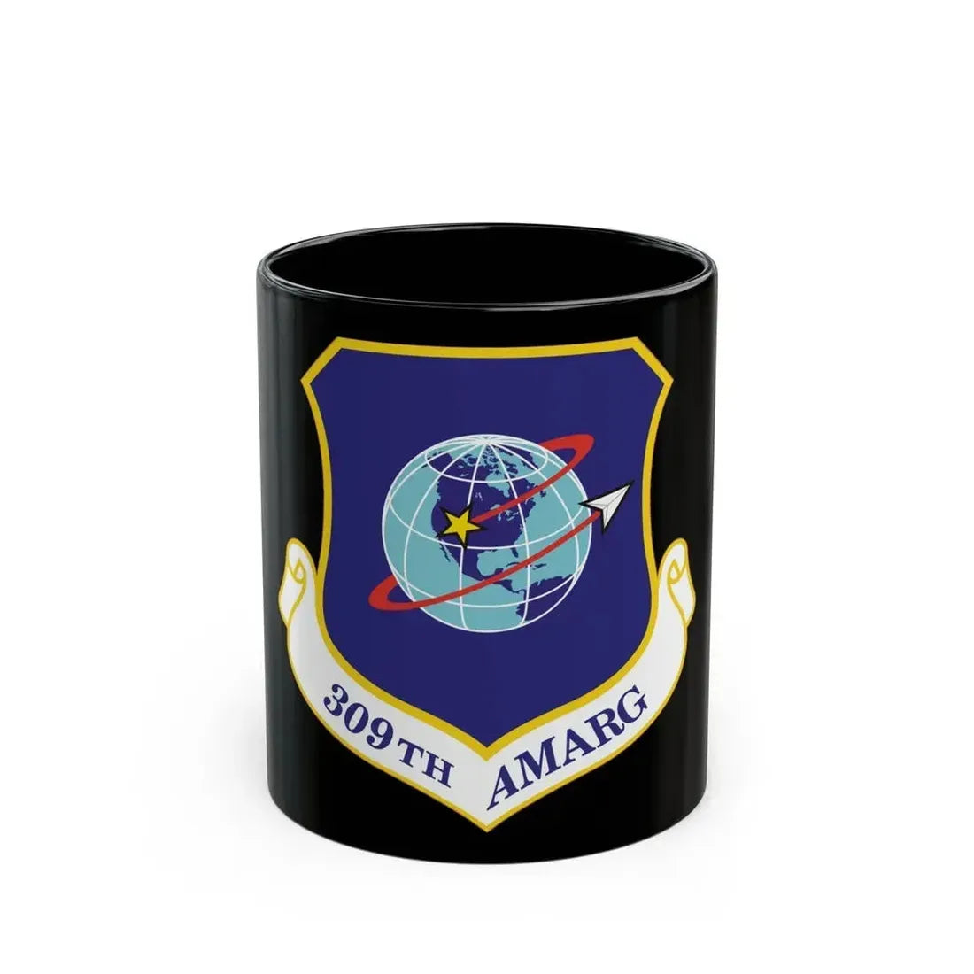 309th Aerospace Maintenance & Regeneration Group (U.S. Air Force) Black Coffee Mug - Go Mug Yourself