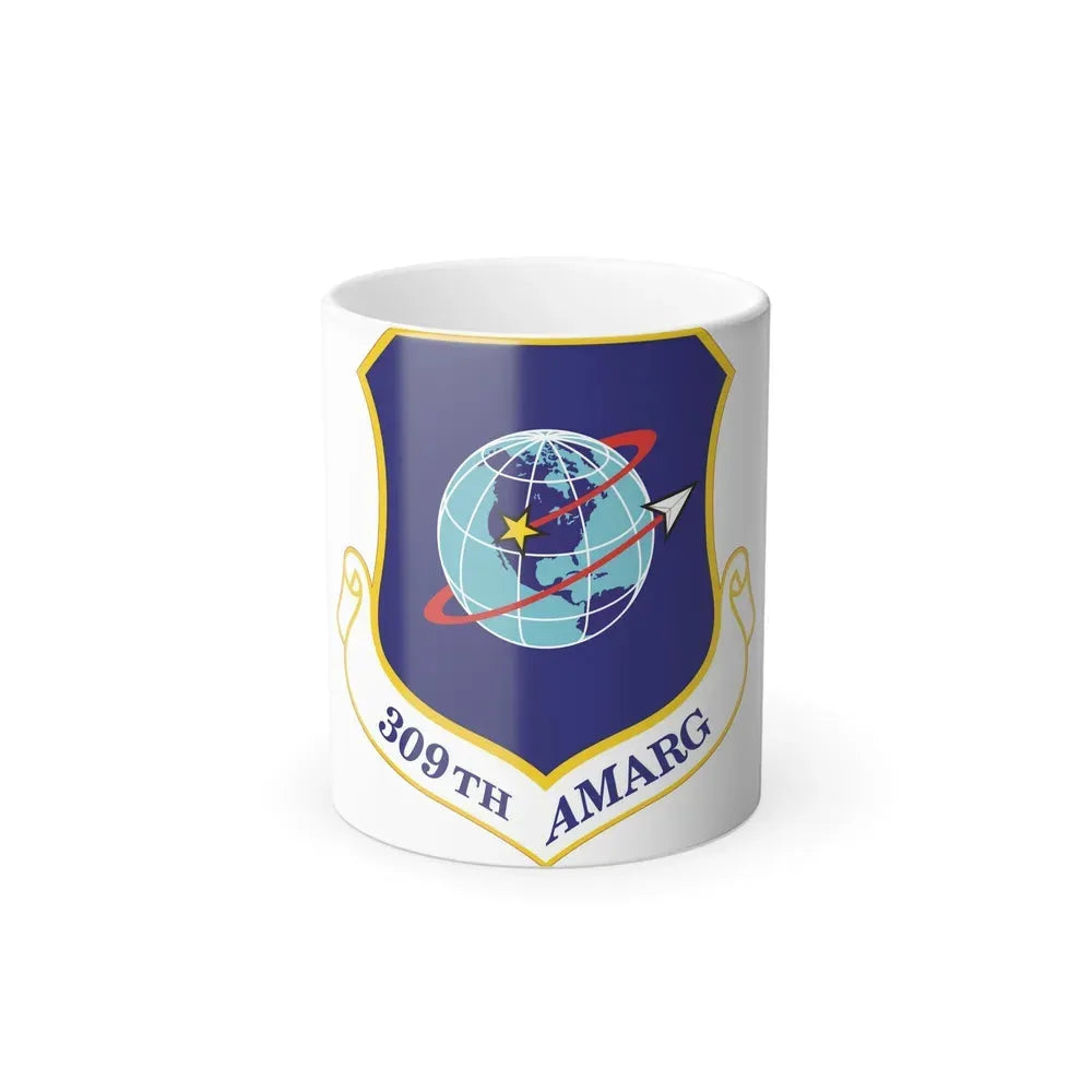 309th Aerospace Maintenance & Regeneration Group (U.S. Air Force) Color Changing Coffee Mug 11oz - Go Mug Yourself