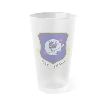 309th Aerospace Maintenance & Regeneration Group (U.S. Air Force) Frosted Pint Glass 16oz 16oz Frosted - Go Mug Yourself