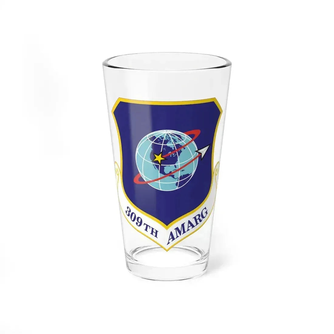 309th Aerospace Maintenance & Regeneration Group (U.S. Air Force) Pint Glass 16oz 16oz - Go Mug Yourself