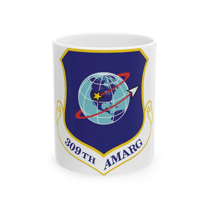 309th Aerospace Maintenance & Regeneration Group (U.S. Air Force) White Coffee Mug 11oz - Go Mug Yourself