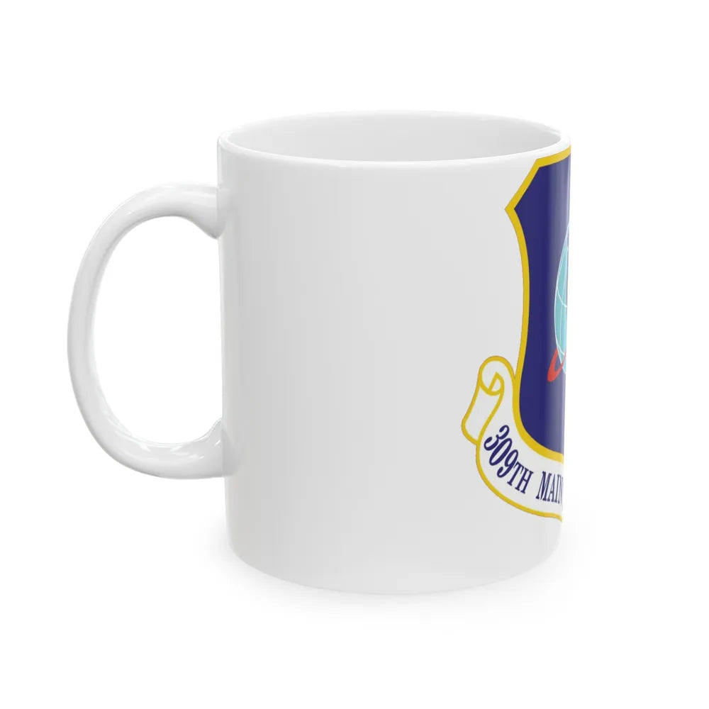 309th Maintenance Wing (U.S. Air Force) White Coffee Mug-Go Mug Yourself