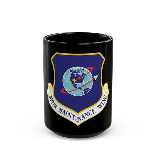 309th Maintenance Wing (U.S. Air Force) Black Coffee Mug 15oz - Go Mug Yourself