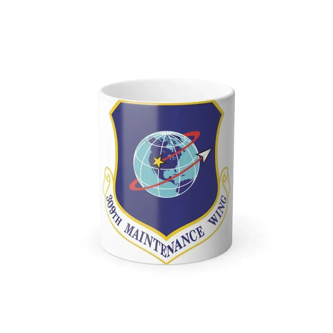 309th Maintenance Wing (U.S. Air Force) Color Changing Coffee Mug 11oz - Go Mug Yourself