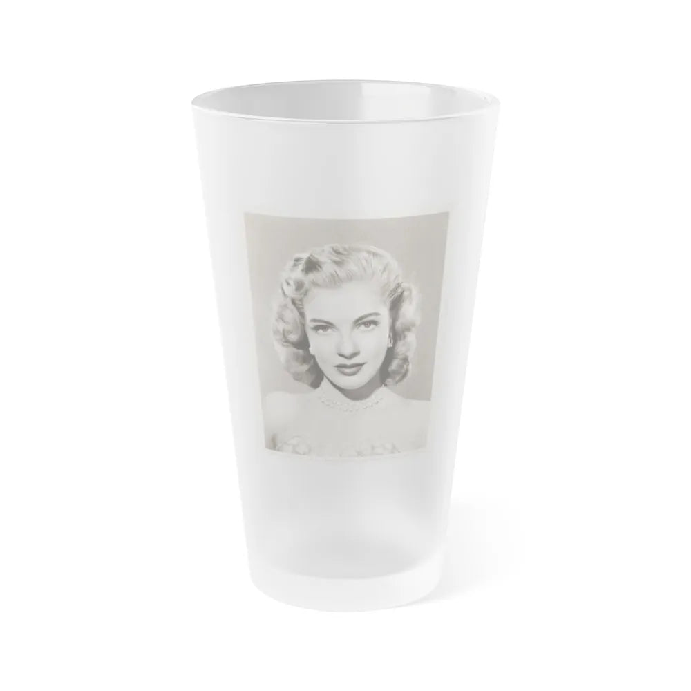 Lori Nelson #02 - 8.25x10 Head & Shoulder B&W Glamour Portrait Vintage Photo from 1-11-1952 1 (Vintage Female Icon) Frosted Pint 16oz-16oz-Frosted-Go Mug Yourself