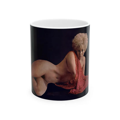 Kim Novak #256 (Vintage Female Icon) White Coffee Mug-11oz-Go Mug Yourself