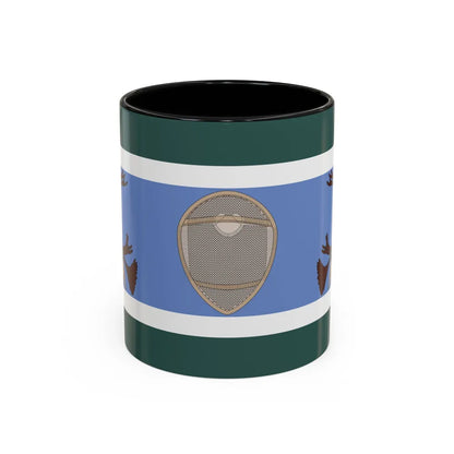 Innu Nation Flag - Accent Coffee Mug-11oz-Black-Go Mug Yourself