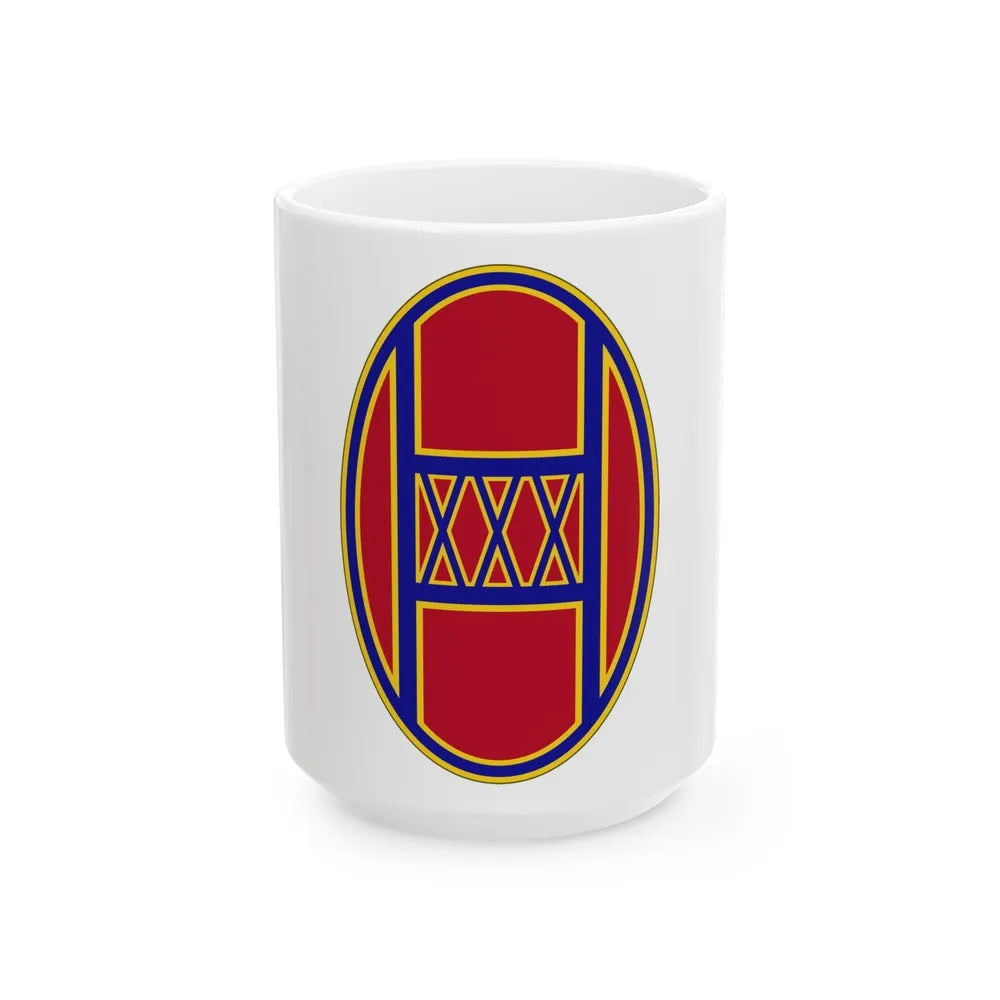 30th Armored Brigade (U.S. Army) White Coffee Mug-15oz-Go Mug Yourself