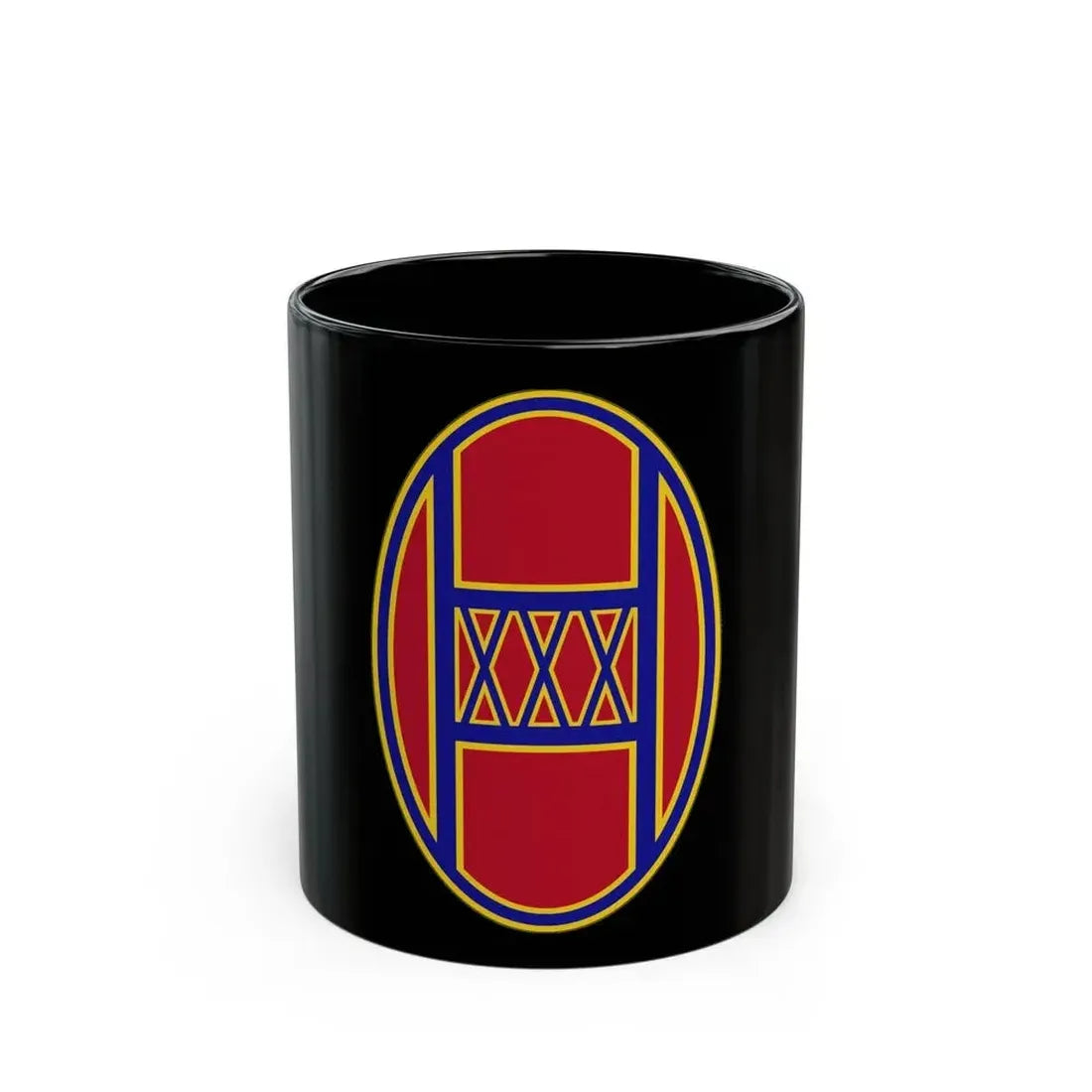 30th Armored Brigade (U.S. Army) Black Coffee Mug 11oz - Go Mug Yourself