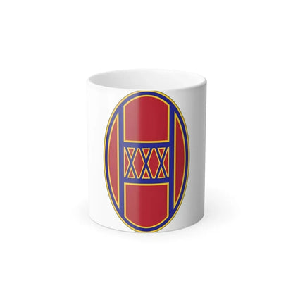 30th Armored Brigade (U.S. Army) Color Changing Coffee Mug 11oz - Go Mug Yourself