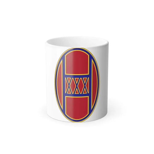 30th Armored Brigade (U.S. Army) Color Changing Coffee Mug 11oz - Go Mug Yourself