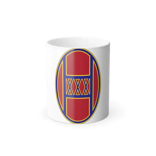 30th Armored Brigade (U.S. Army) Color Changing Coffee Mug 11oz - Go Mug Yourself