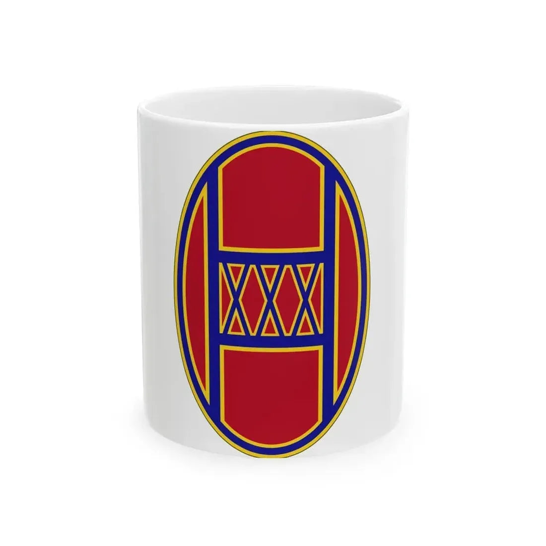 30th Armored Brigade (U.S. Army) White Coffee Mug 11oz - Go Mug Yourself