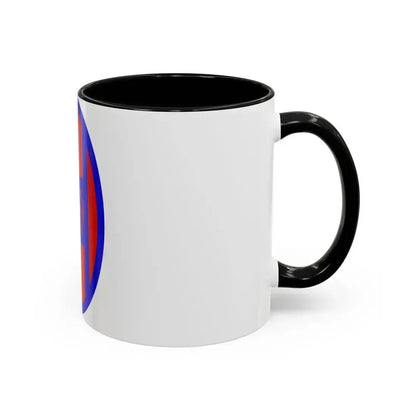 30th Infantry Division SSI (U.S. Army) Accent Coffee Mug - Go Mug Yourself