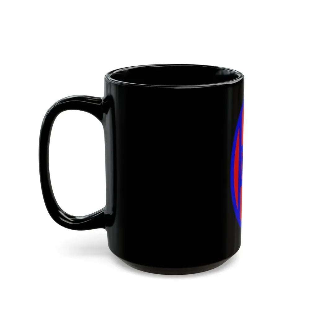 30th Infantry Division SSI (U.S. Army) Black Coffee Mug - Go Mug Yourself